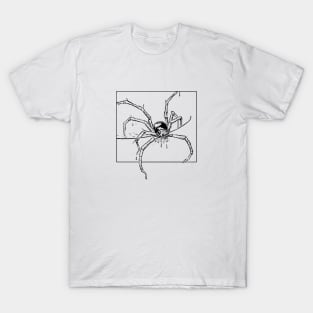 A spider with a human skull T-Shirt